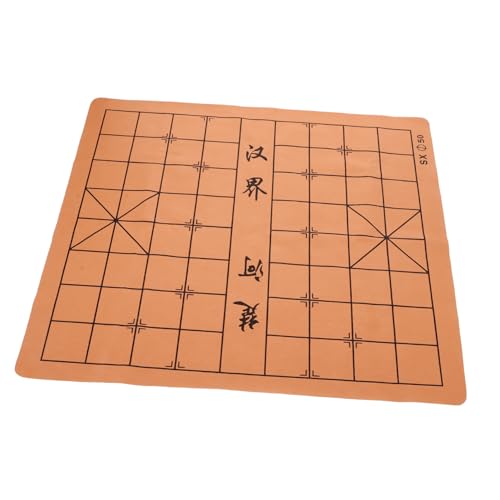 FELTECHELECTR Vielseitige Pu-schachbrettmatte Für Chinesisches Schach Go-schachspiel Schachbrett-Set von FELTECHELECTR