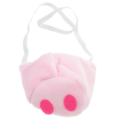 FELTECHELECTR Pig Nose Cosplay Zubehör Lustige Und Tragbare Plüsch Schweinenase Für Halloween Karneval Und Kostümpartys Für Tierkostüm-events FELTECHELECTR Pig Nose Cosplay Zubehör Lustige Und Tragbare Plüsch Schweinenase Für Halloween Karneval Und Kostümpartys Für Tierkostüm-events von FELTECHELECTR