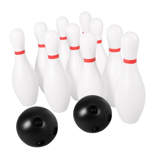 FELTECHELECTR Kreatives Bowling Set Für Große Bowlingkugeln Interaktives Für Drinnen Und Draußen Ideales Lernspielzeug Für Kleinkinder Und Vorschulkinder Fördert Die Motorischen von FELTECHELECTR