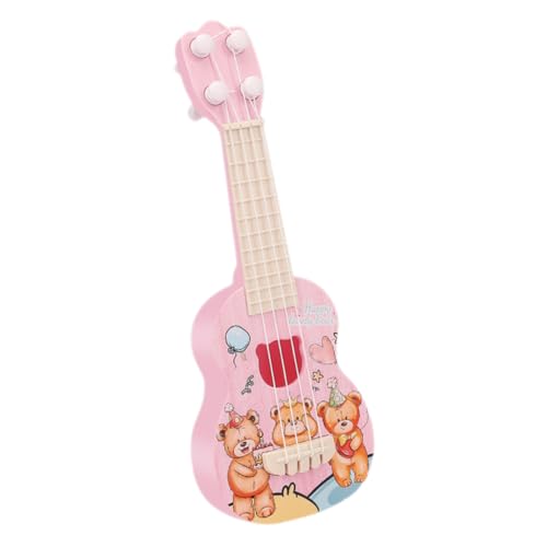 FELTECHELECTR Instrumente Kinder Ukulele Ukulele Für Cartoon Bär Design Musikinstrument Für Spielzeuginstrument Für Kreative Spiele Ideales Für Jungen Und Ädchen Kinder Spielzeug Jungen von FELTECHELECTR