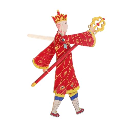 FELTECHELECTR Spielzeug Chinesische Schattenpuppe Spielzeug Traditionelle Schattenpuppe DIY Schattenpuppenspiel Set Schattenhanderzählung Handpuppenspiel Kinderhandpuppen von FELTECHELECTR