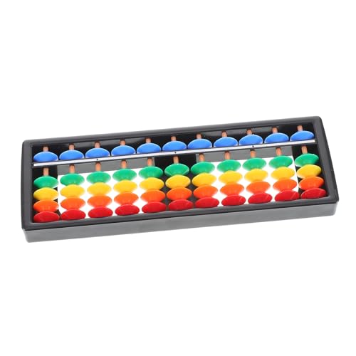 FELTECHELECTR Stufiger Bunter Plastik abakus mit Perlen pro Reihe Tragbares Rechenhilfsmittel für Schüler Fördert Kopfrechnen und Zahlenverständnis für Schule und Zuhause Leicht und Kompakt FELTECHELECTR Stufiger Bunter Plastik abakus mit Perlen pro Reihe Tragbares Rechenhilfsmittel für Schüler Fördert Kopfrechnen und Zahlenverständnis für Schule und Zuhause Leicht und Kompakt von FELTECHELECTR