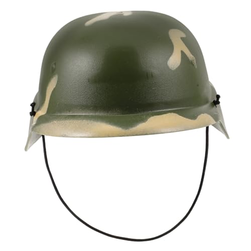 FELTECHELECTR Tarnhelm Kriegshelm Tarnmütze Für Jugendliche Schutzhelm Kostümhelm Armeehelm Für Kinder Halloween-hut Für Kinder Armeekostüm Für Kinder Soldatenhelm Armeehelme Camouflage Plastik von FELTECHELECTR