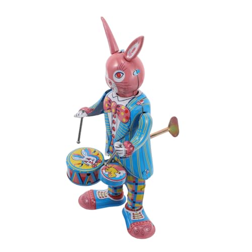 FELTECHELECTR Retro Vintage Eisen Schlagzeuger Puppet Wind-up Mechanische Spielzeug Für Geben von FELTECHELECTR