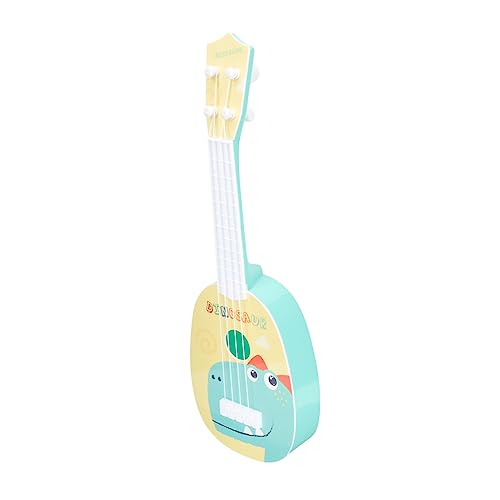 FELTECHELECTR Ukulele Lernspielzeug Ukulele-Spielzeug Für Das Frühe Lernen Frühes Musikalisches Lernspielzeug Imitiertes Gitarrenspiel Instrumente Für Kinder Kinder-Ukulele Yellow Abs von FELTECHELECTR