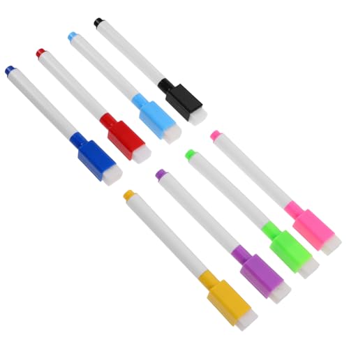 FELTECHELECTR Whiteboard-Marker-Set Für Schüler Radiergummi-Kappe 16 Farben Magnetische Trocken Abwischbare Marker Marker Mit Feiner Spitze Für Den Kühlschrank Im Klassenzimmer Büro von FELTECHELECTR