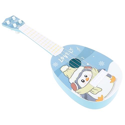 Kinderspielzeug Gitarrenspielzeug Musikinstrumente Ukulele Klassisches Instrument Cartoon Pinguin Ukulele Cartoon Kaninchen Ukulele Kinderspielzeug Kindergitarre FELTECHELECTR von FELTECHELECTR