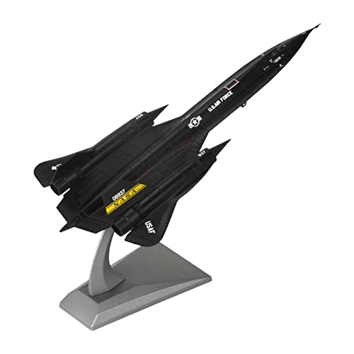 Flugzeugmodelle 1/144 Legierung Fit für 1A Blackbird Reconnaissance Flugzeug Jet Modell mit Displayständer Statische Sammlung Flache Ornamente von FFFSDQAAAAGTTY