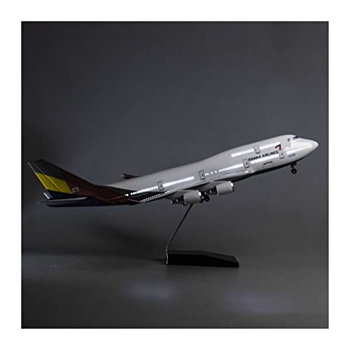 Flugzeugmodelle 1/160 für 747 B747 koreanische asiatische Fluggesellschaften Modell W LED LED DATAST Kunststoff Harz Flugzeuge flache Ornamente (Farbe: B) von FFFSDQAAAAGTTY