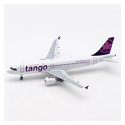 Flugzeugmodelle 1/200 für A320 C-FLSF Tango Airline Aircraft 320 Flugzeugmodell Fliegensammlung Display Modell Statische Dekoration Flache Ornamente von FFFSDQAAAAGTTY