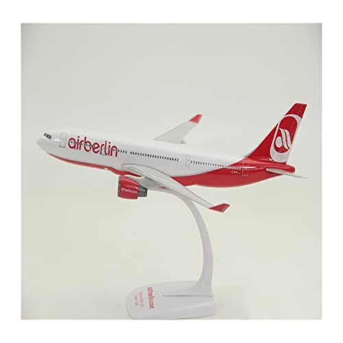 Flugzeugmodelle 1:200 Fit für A330-200 Modell Air Berlin Route Gürtel Basis Legierung Flugzeug Sammlung Display Flache Ornamente von FFFSDQAAAAGTTY