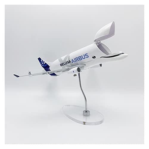 Flugzeugmodelle 1:200 für Beluga XL A330-743L Transportflugzeug mit Podest Fahrwerk Flugzeug Sammlerstück Display Flache Ornamente von FFFSDQAAAAGTTY