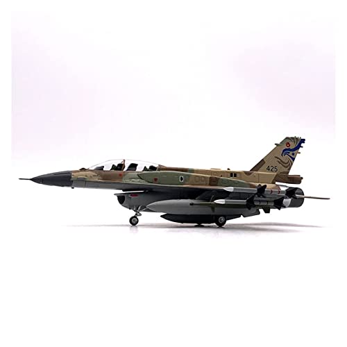 Flugzeugmodelle 1:72 für israelische Luftwaffe F-16i Thunderstorm Military Fighter Modell Flugzeug Miniaturmodell Architektur Flache Ornamente von FFFSDQAAAAGTTY