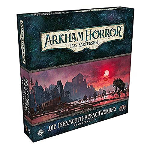 Fantasy Flight Games | Arkham Horror: LCG – Die Innsmouth-Verschwörung | Erweiterung | Expertenspiel | Kartenspiel | 1-4 Spieler | Ab 14+ Jahren | 45+ Minuten | Deutsch von Fantasy Flight Games