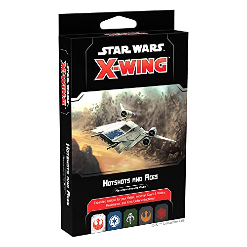 FFG Star Wars X-Wing: Hotshots and Aces Reinforcement Pack - English von Atomic Mass Games