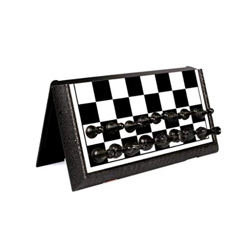 Brettspiele Schach Magnetisches tragbares Klappbrettspiel Brettspiel Schach für Kinder und Erwachsene Spiel Schach Schachspiel von FGDIUCVN