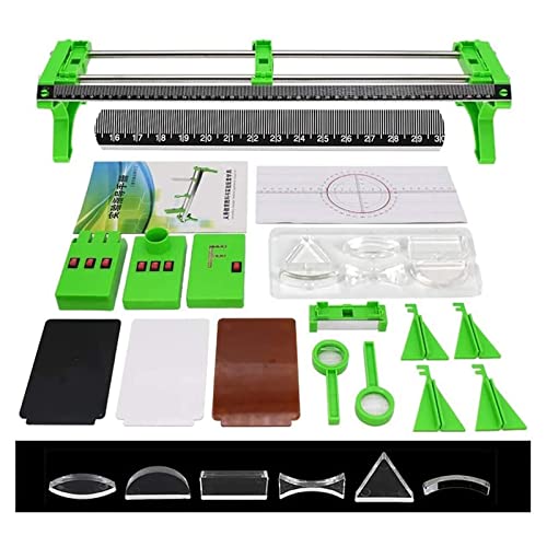 Physikalisch-optisches Set, Lehrmittel, Ausrüstung für wissenschaftliche Experimente, optische Banklinse, Lochkamera, Bildgebungsoptik, Ausrüstung, Werkzeuge, Physiklabor von FGDIUCVN