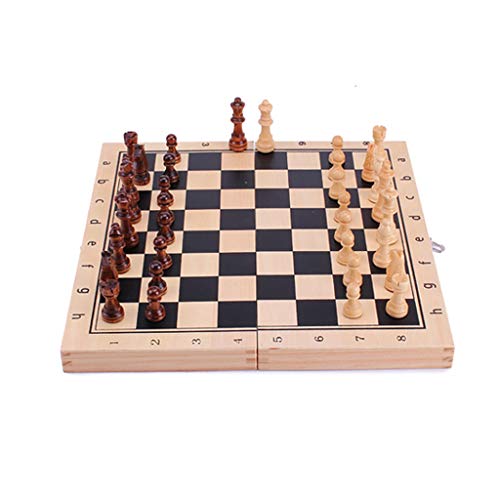 Reiseschach Faltbares Nationalschach Magnetisches Reiseschachspiel Leicht und einfach zu tragen Bieten Sie Geschenke für Schachlernende Schachbrettspielset von FGDIUCVN