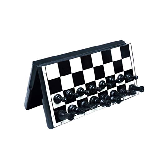 Schach Magnetisches tragbares Klappbrettspiel Brettspiel Schach für Kinder und Erwachsene Spiel Schach Schach-Sets von FGDIUCVN