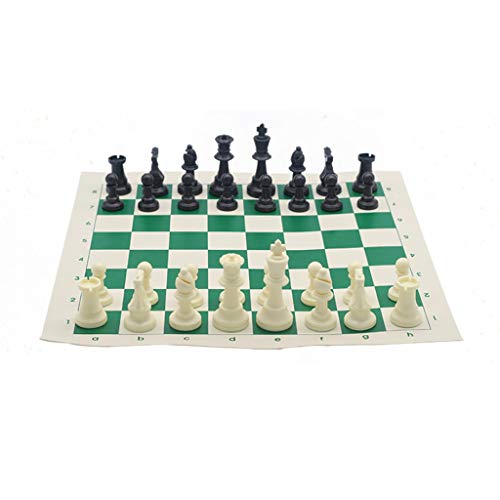 Schachbrett Tragbares Schachspiel aus Holz Kreatives Schach Tragbares Reiseschachbrettspielset Geeignet für Kinder und Erwachsene Anfängergeschenke Schachspiele von FGDIUCVN