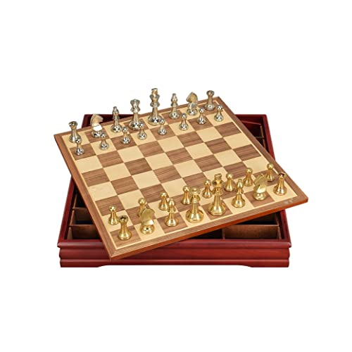 Schachspiel aus Holz, Schachbrettspiel Schach für Anfänger, Kinder und Erwachsene, Geschenk von FGDIUCVN