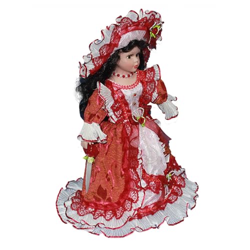 FGDTREE Dekorative Triangel 17 Zoll Porzellanpuppen Für Valentine Dekoration Ornament Für Hochzeiten Jubiläen von FGDTREE