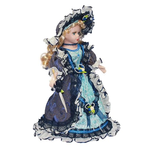 FGDTREE Elegante 43,2 cm große Porzellanpuppen, italienische Liebe, Sammlerstück für Wohnkultur und Geschenke, italienisches Porzellan FGDTREE Elegante 43,2 cm große Porzellanpuppen, italienische Liebe, Sammlerstück für Wohnkultur und Geschenke, italienisches Porzellan von FGDTREE