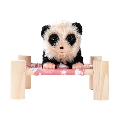 FGDTREE Kieselgel Panda Kleines Realistisches Kieselgel Mit Kiesel Gel Panda Accessoires Lifelikes Reborns Puppen Für Kinder von FGDTREE