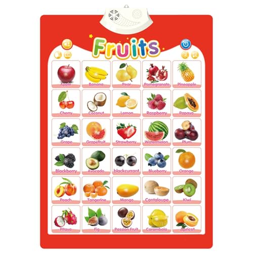 Kinder Interaktive Bildungsmark Charts Spricht Wall Chart Spielzeug Für Kleinkind Early Learning Water Resistant and Safe Use von FGDTREE