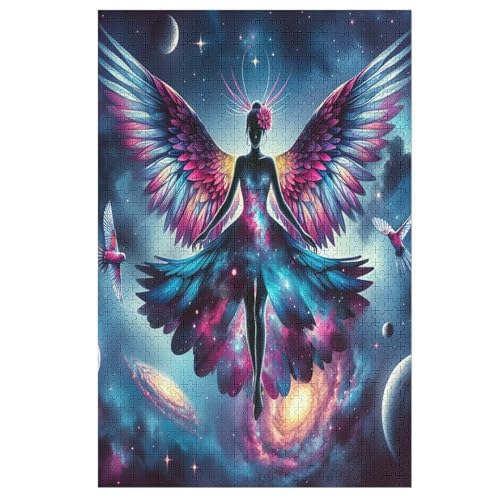 Bunte Elfen Puzzles 1000 Teile Erwachsener Kniffel Spaß Für Die Ganze Familie, Holzpuzzle Kinder Erwachsene, Impossible Puzzle Schwer 78×53cm Bunte Elfen Puzzles 1000 Teile Erwachsener Kniffel Spaß Für Die Ganze Familie, Holzpuzzle Kinder Erwachsene, Impossible Puzzle Schwer 78×53cm von FGHJHGG