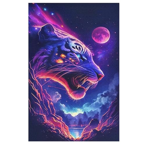Tiger Holzpuzzle - 1000 Teiliges Jigsaw Knobelspiel - Puzzle Für Erwachsene & Kinder - Outdoor & Reisespielzeug 78×53cm Tiger Holzpuzzle - 1000 Teiliges Jigsaw Knobelspiel - Puzzle Für Erwachsene & Kinder - Outdoor & Reisespielzeug 78×53cm von FGHJHGG