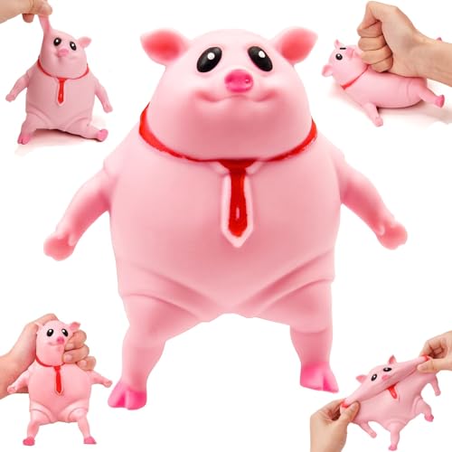 Stress Spielzeug Schweine Antistress Spielzeug,Anti Stress Würfel Stressball,Squishy Squeeze Toys Fidget Toys Reisespielzeug,Sensorik Autismus Spielzeug Party Geschenke Für Kinder Erwachsener von FGVOPJM