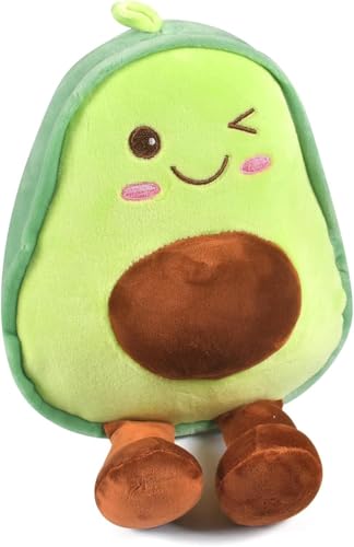 FGen Plüsch Avocado Spielzeug,Kuscheltier Avocado,Avocado Umarmungskissen Geschenk für Jungen und Mädchen als Geschenke,Auto, Sofa, Dekoration,30cm von FGen