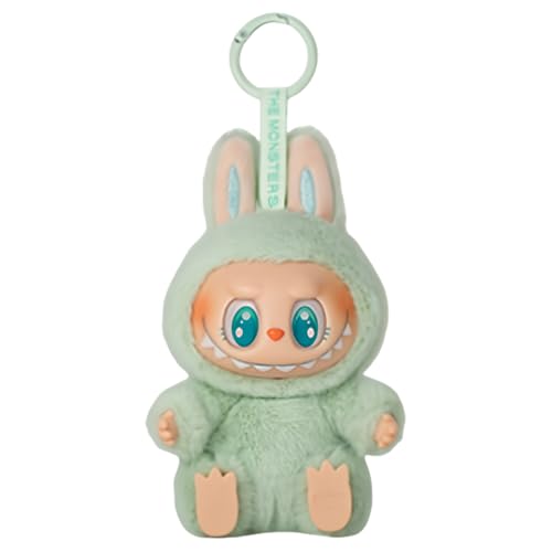 FIENZA Labubu Popmart Plush Doll Keychain Labubu Monster Keychain Kuscheltier 6.7 In Macarons Vinyl Face Halloween Kuscheltier Sammler Kunstspielzeug Spielzeug Figuren Geschenk (C) von FIENZA