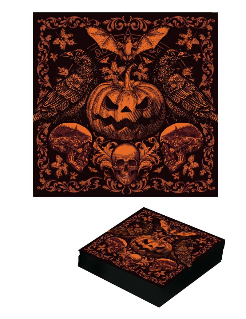 20 Servietten Halloween Party 16 x 16 cm 20 Servietten Halloween Party 16 x 16 cm von FIESTAS GUIRCA, S.L.