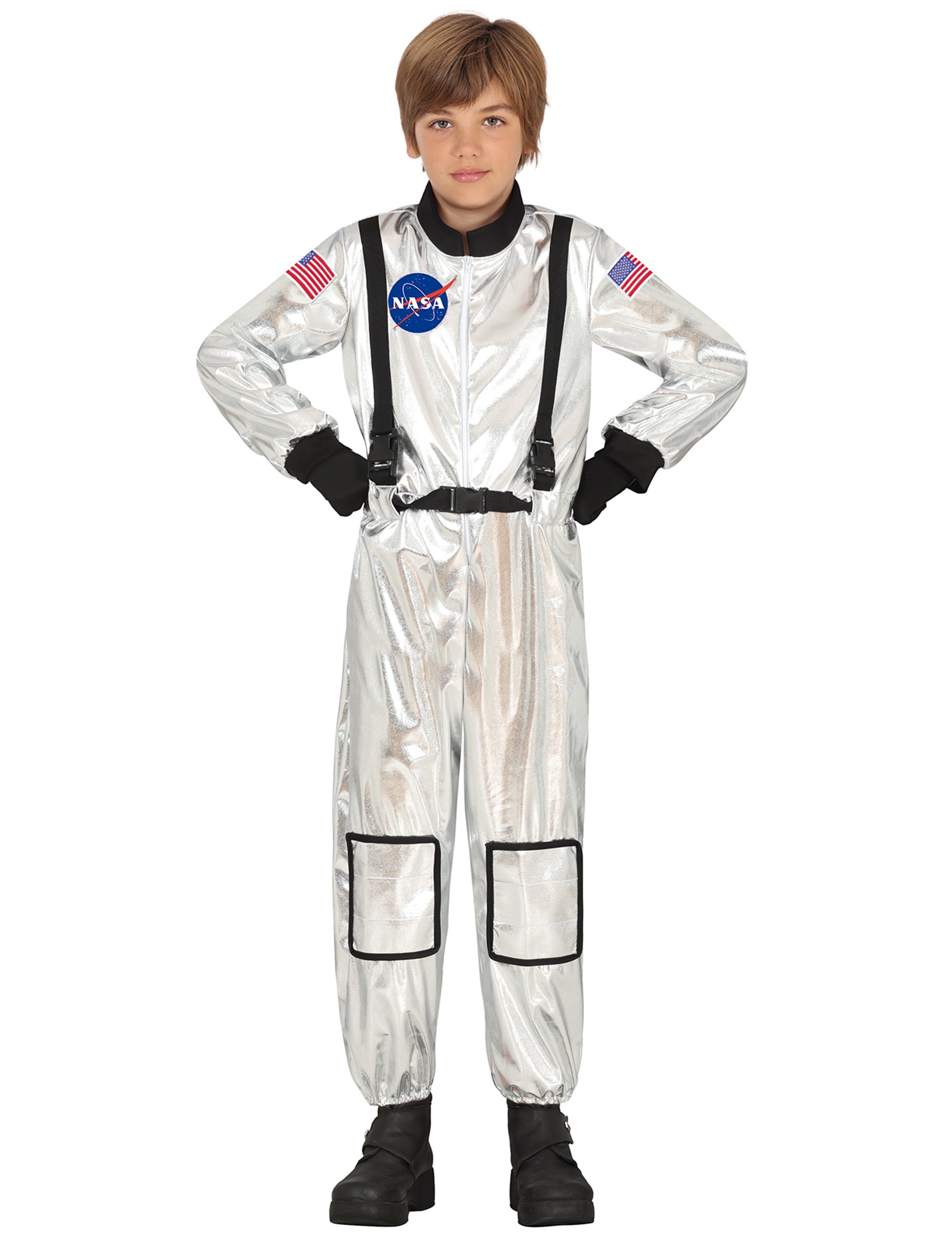 Astronaut Kostüm Silber für Kinder Astronaut Kostüm Silber für Kinder von FIESTAS GUIRCA, S.L.