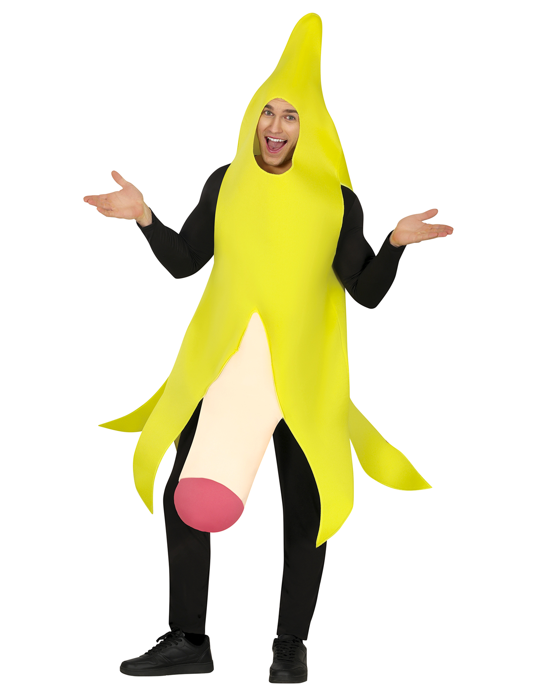Bananen Kostüm Erwachsene Bananen Kostüm Erwachsene von FIESTAS GUIRCA, S.L.