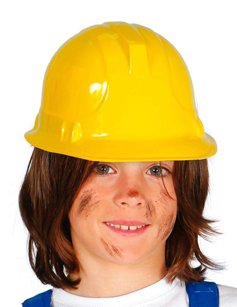 Bauarbeiter-Helm für Kinder Kostümzubehör gelb Bauarbeiter-Helm für Kinder Kostümzubehör gelb von FIESTAS GUIRCA, S.L.