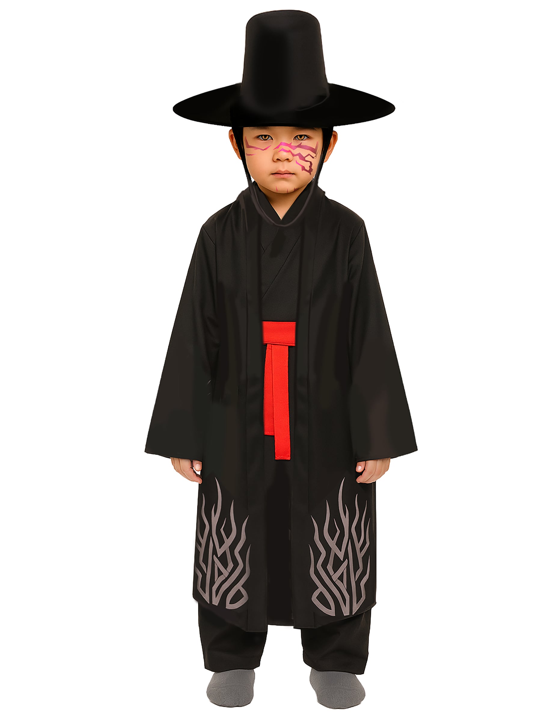 Dämonen Kostüm Kinder mit Gürtel, Hut, Hose und Oberteil Dämonen Kostüm Kinder mit Gürtel, Hut, Hose und Oberteil von FIESTAS GUIRCA, S.L.
