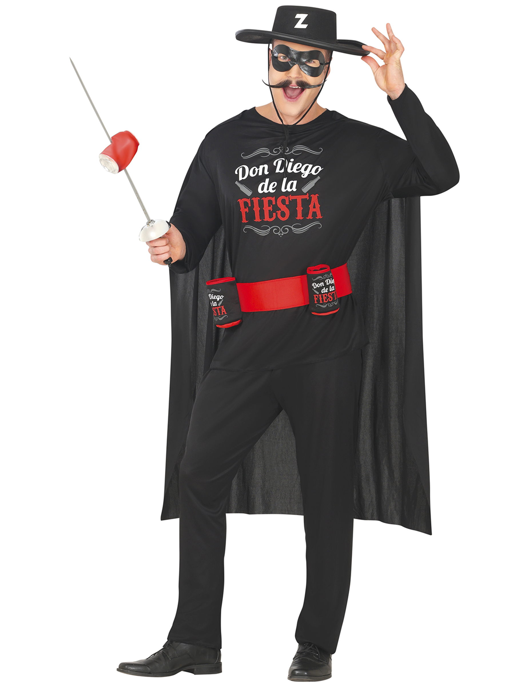 Don Diego de la Fiesta Kostüm Erwachsene Don Diego de la Fiesta Kostüm Erwachsene von FIESTAS GUIRCA, S.L.