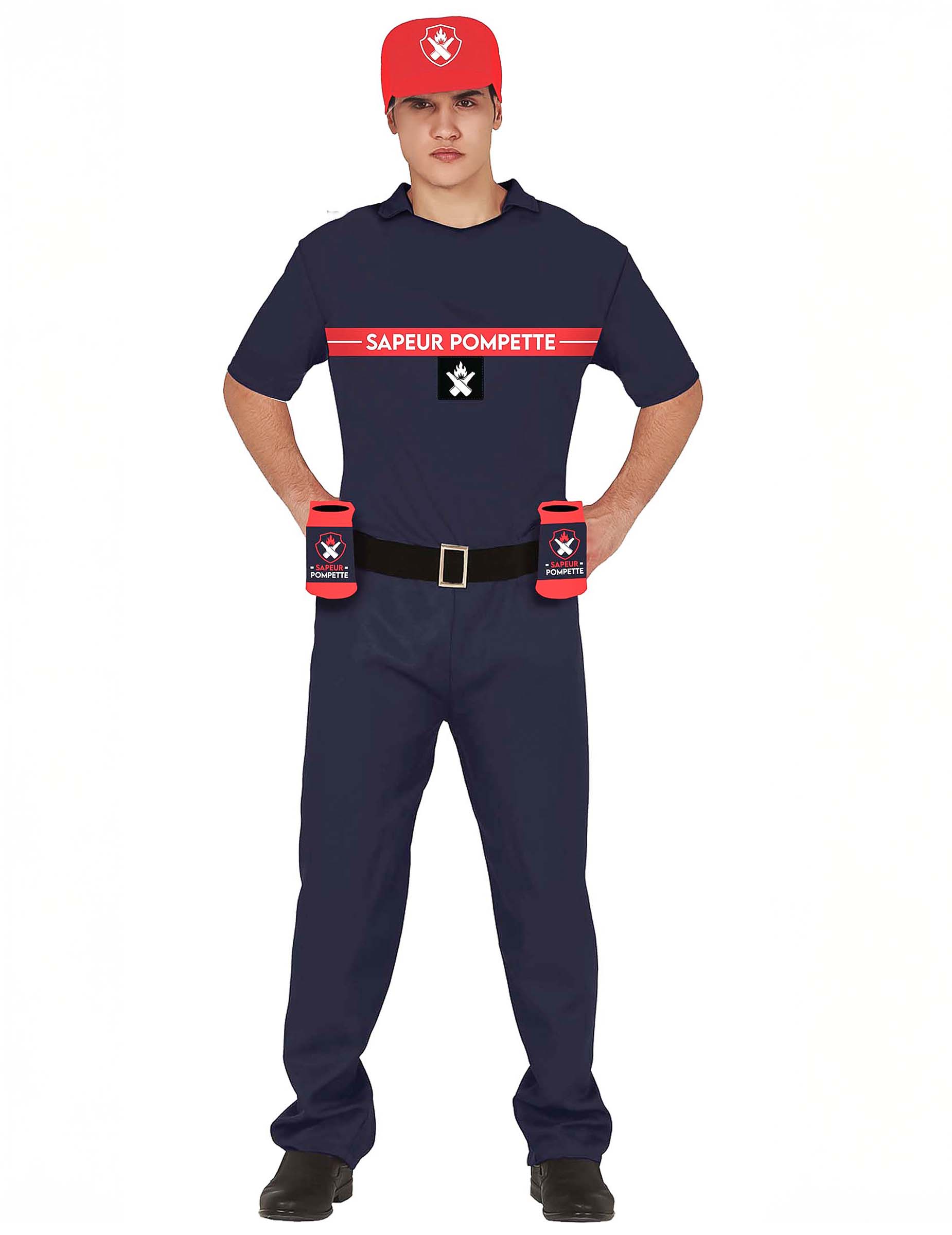 Feuerwehrmann Kostüm für Erwachsene Feuerwehrmann Kostüm für Erwachsene von FIESTAS GUIRCA, S.L.