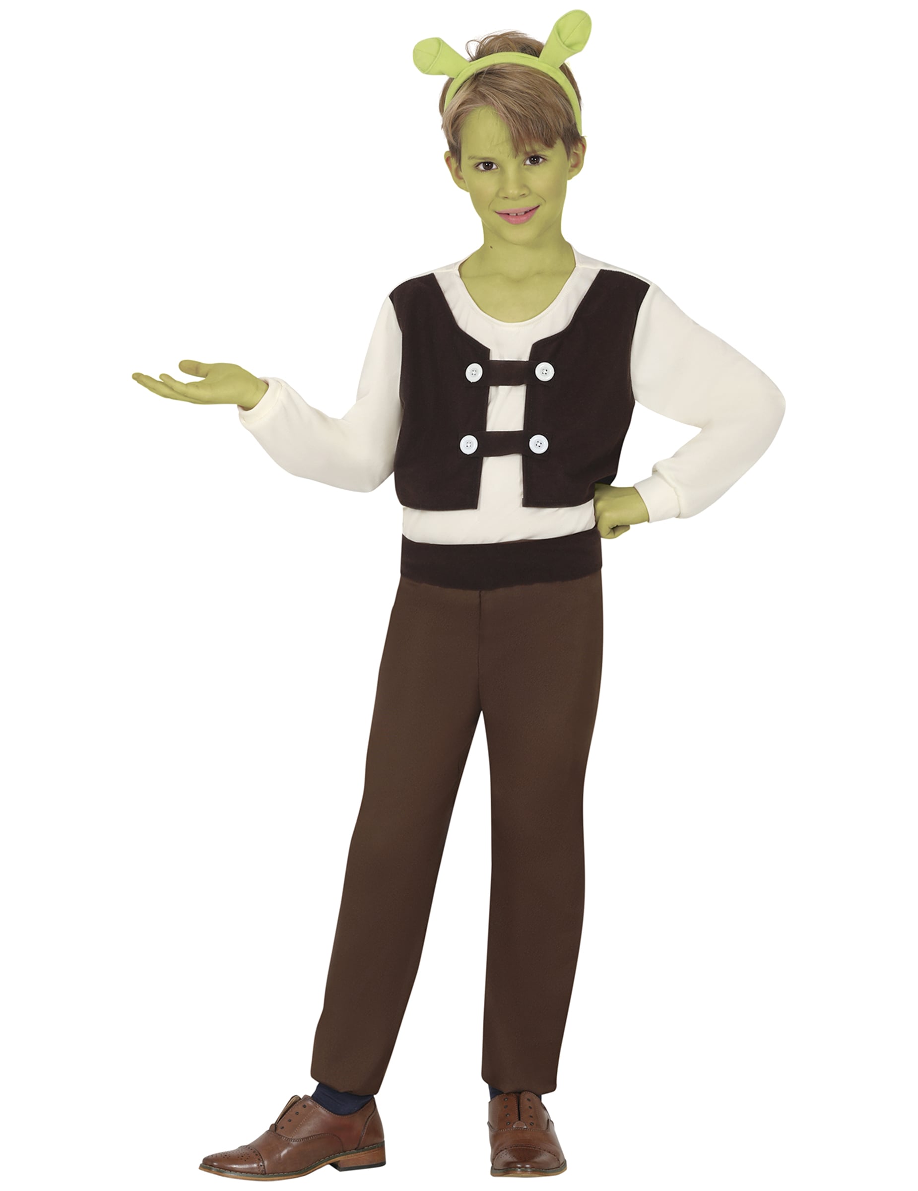 Grünes Oger-Kostüm für Kinder Grünes Oger-Kostüm für Kinder von FIESTAS GUIRCA, S.L.