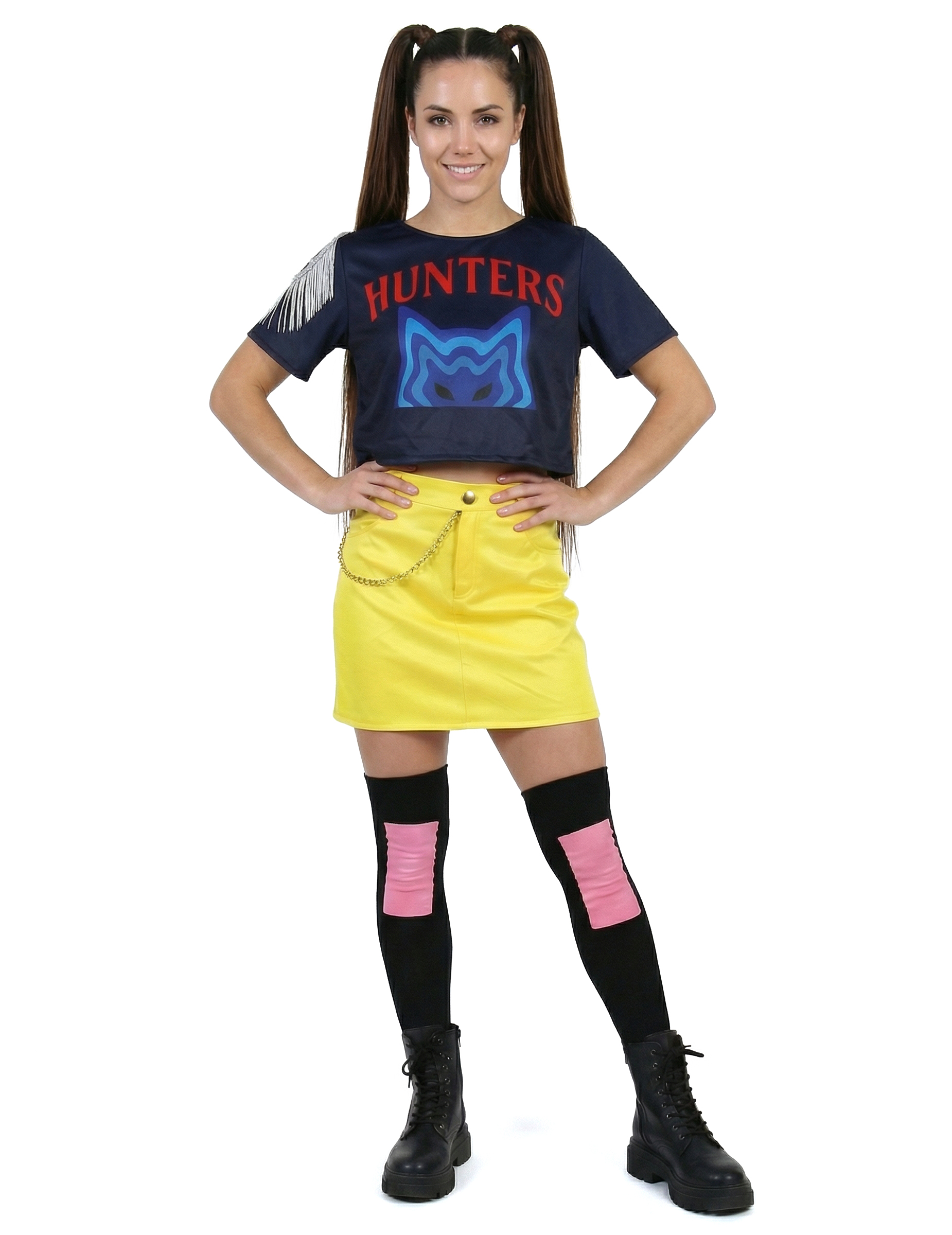 Miss Kpop Kostüm für Erwachsene blau-gelb Miss Kpop Kostüm für Erwachsene blau-gelb von FIESTAS GUIRCA, S.L.