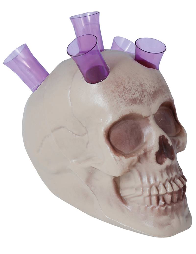 Totenschädel Shooter Partydeko grau 20 cm Totenschädel Shooter Partydeko grau 20 cm von FIESTAS GUIRCA, S.L.