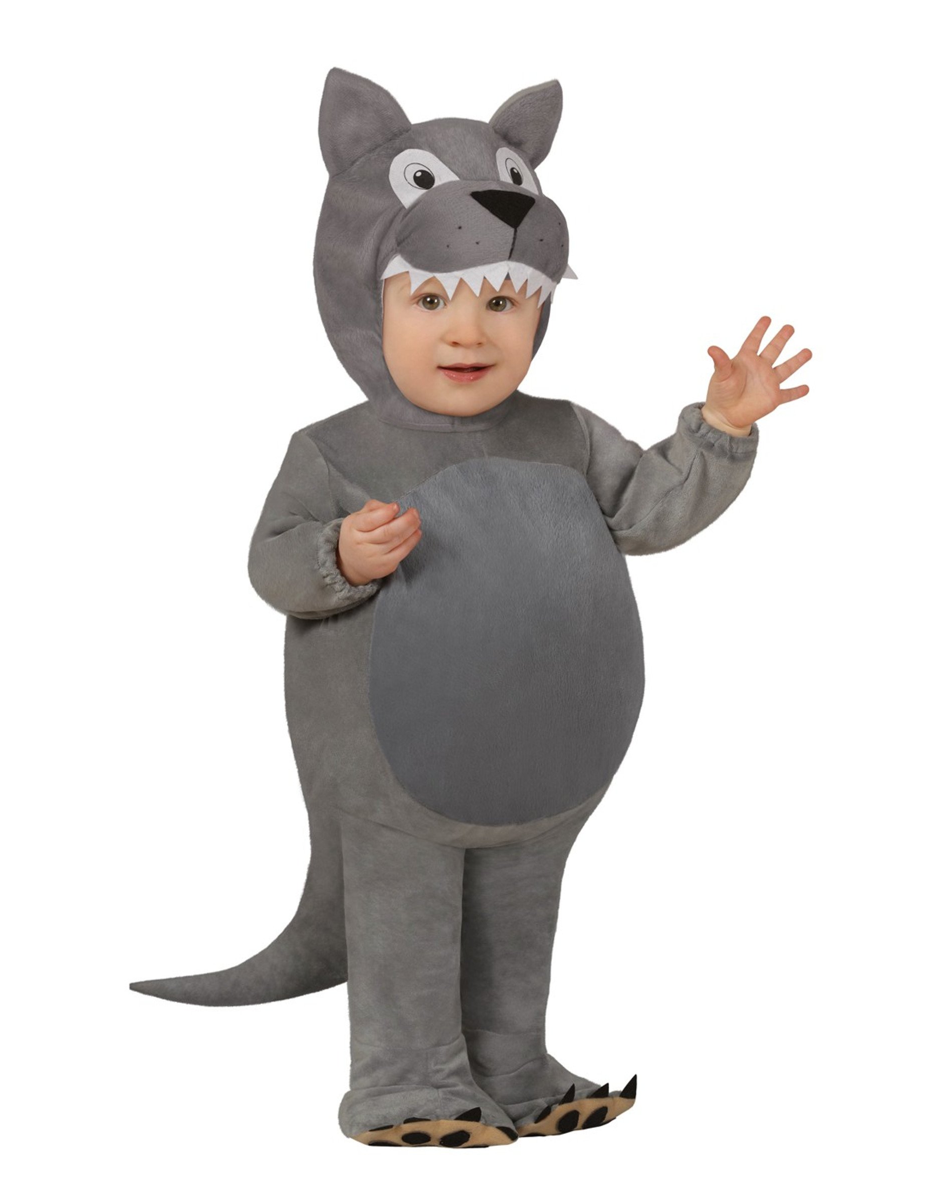 Wolfskostüm für Babys Tierkostüm für Karneval grau Wolfskostüm für Babys Tierkostüm für Karneval grau von FIESTAS GUIRCA, S.L.