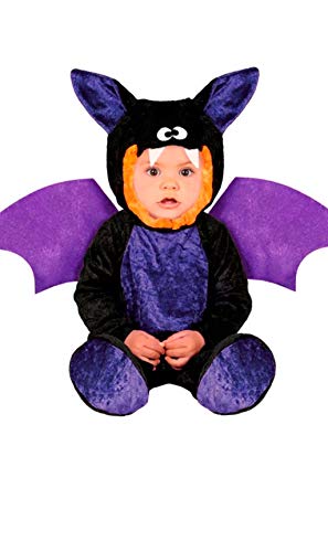 Baby Fledermaus Kostüm Halloween Babykostüm Halloweenkostüm Kinder Gr. 74-92, Größe:86/92 von FIESTAS GUIRCA