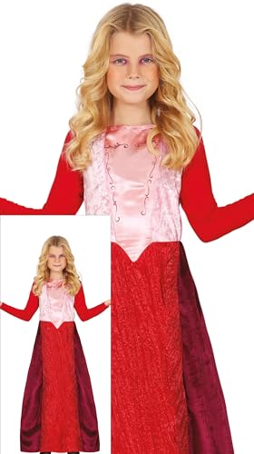 FIESTAS GUIRCA Bezaubernde Schwester Hexe – Rotes Hexenkleid – Kostüm Kinder Halloween Mädchen 10-12 Jahre von FIESTAS GUIRCA