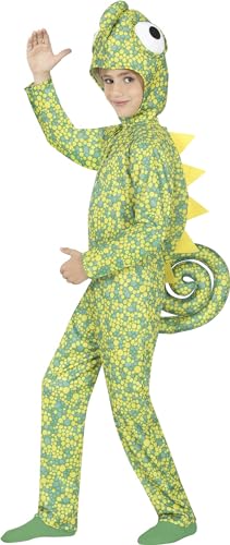 FIESTAS GUIRCA Chamäleon Unisex Jumpsuit für Kinder - Grüner Leguan Kuschelanzug - Alter 10-12 Jahre - Eidechse Pyjama Kinder Onesie Jungen u. Mädchen - Tier Overall Kostüm für Karneval, Fasching FIESTAS GUIRCA Chamäleon Unisex Jumpsuit für Kinder - Grüner Leguan Kuschelanzug - Alter 10-12 Jahre - Eidechse Pyjama Kinder Onesie Jungen u. Mädchen - Tier Overall Kostüm für Karneval, Fasching von FIESTAS GUIRCA