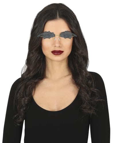 FIESTAS GUIRCA | Fledermaus Brille (Einheitsgröße) - Kostümzubehör für Halloween und Geisterpartys - Ideal für Erwachsene Unisex - Schwarz von FIESTAS GUIRCA