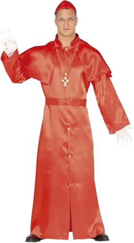 FIESTAS GUIRCA Kardinal Heiliger Karneval Fasching Kostüm für Herren Kirche Bischof Priester Gr. M-XL, GröÃŸe:L von FIESTAS GUIRCA